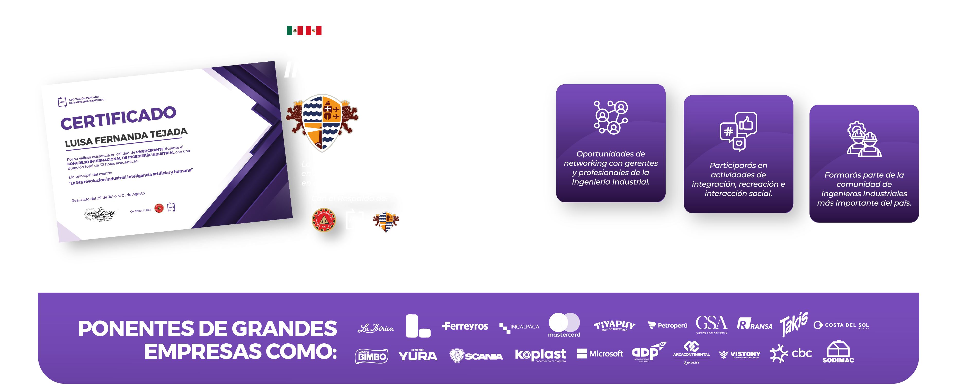 Certificación internacional y beneficios