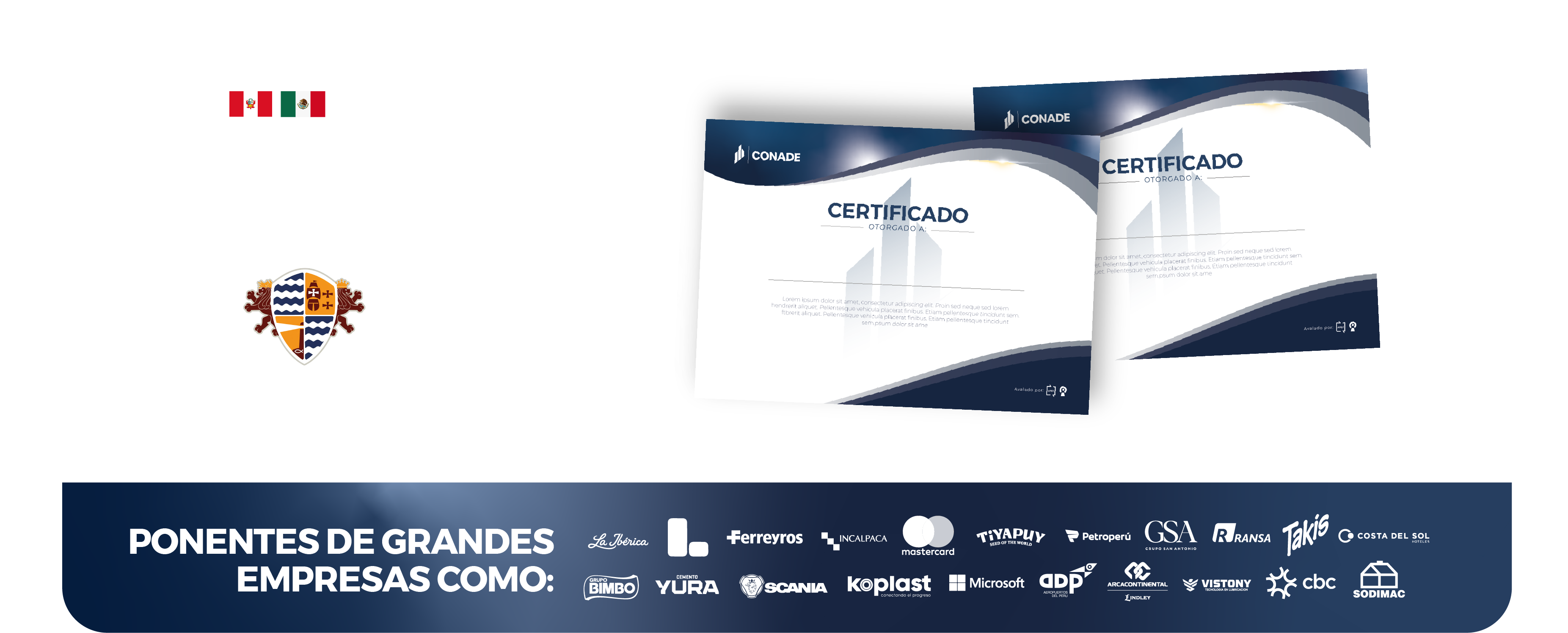 Certificación internacional y ponentes